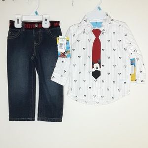 Disney Mickey Mouse 2pc outfit